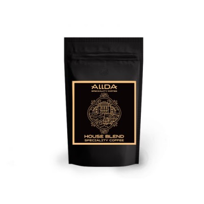 ALLDA House Blend кафе на зърна 0.200 кг.