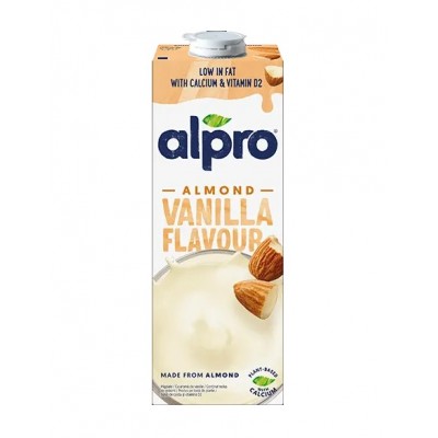 Alpro бадемова напитка ванилия 1л