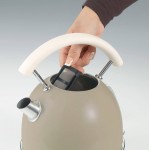 Ariete Vintage електрически чайник в цвят бейге 1.7 л.