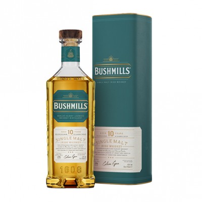 BUSHMILLS 10 years ирландско уиски Single malt 0.700 л