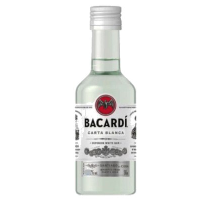 Bacardi Carta Blanca 0.050 л