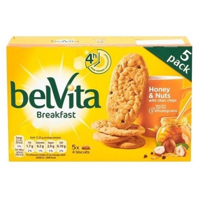 Belvita бисквити с лешник и мед 225 гр.