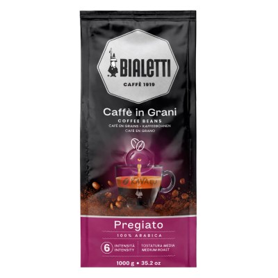 Bialetti Pregiato кафе на зърна 1 кг Bialetti Pregiato кафе на зърна 1 кг