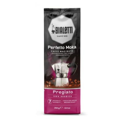 Bialetti Perfetto Moka Pregiato мляно 0.250 кг