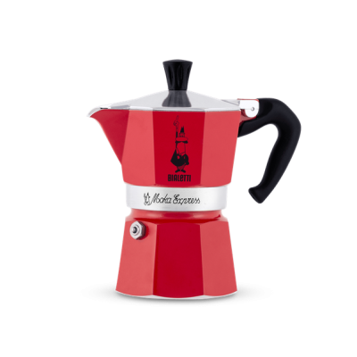 Bialetti Moka Еxpress червена 3 чаши