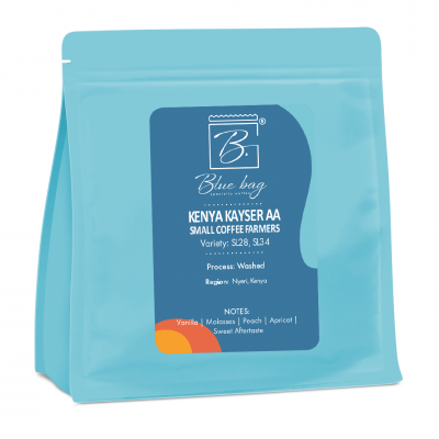 BlueBag Kenya Kayser AA кафе 1 кг BlueBag Kenya Kayser AA кафе 1 кг