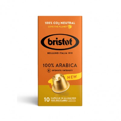 Bristot Caffè 100% Arabica NS капсули 10 бр.