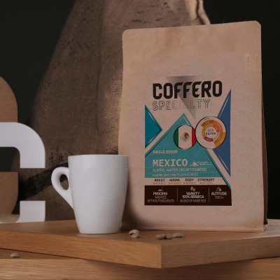 Coffero кафе МЕКСИКО Суеньо безкофеиново 0.500 кг Coffero кафе МЕКСИКО Суеньо безкофеиново 0.500 кг