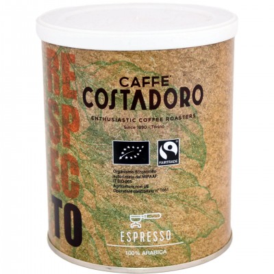 Costadoro Respecto BIO еспресо 100% арабика в кутия 250 гр.