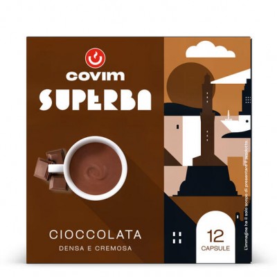 Covim Cioccolata Superba капсули 12 бр.