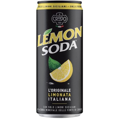 Crodo безалкохолна газирана напитка Lemon в кен 0.330 л