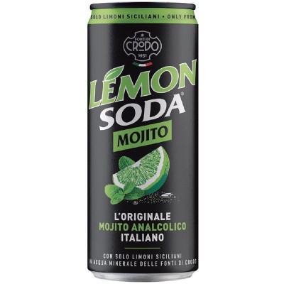 Crodo Mojito Soda безалкохолна газирана напитка в кен 0.330 л.