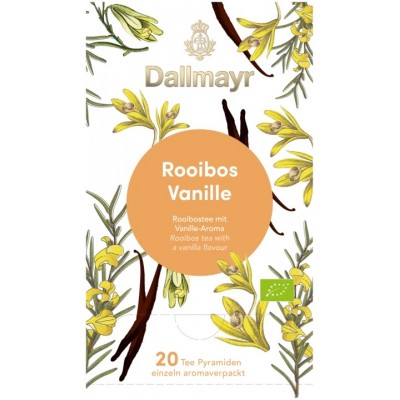 Dallmayr чай Ройбос с вкус на ванилия 20 бр. Dallmayr чай Ройбос с вкус на ванилия 20 бр.
