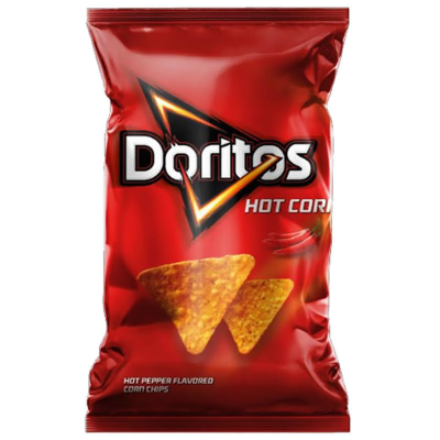 Doritos царевичен чипс Hot Corn 90 гр