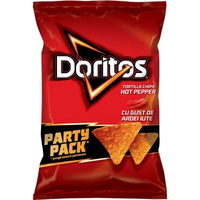 Doritos царевичен чипс Hot Paper 160 гр