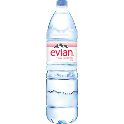Evian минерална вода 1.5 л