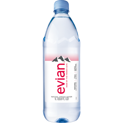 Evian минерална вода 1 л
