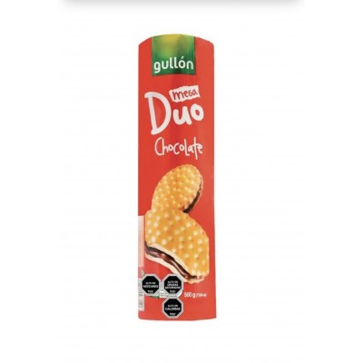 Gullon Duo бисквити с пълнеж от шоколадов крем 0.500 кг.