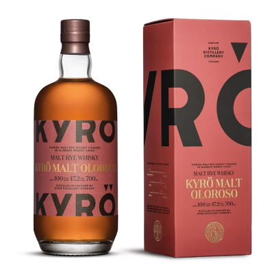 KYRÖ Oloroso уиски малц 100% ръж 0.700 л