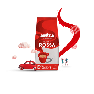 Lavazza Qualita Rossa на зърна 0.500 кг