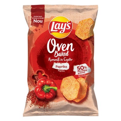 Lay's печен чипс с паприка 105 гр