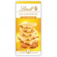 Lindt Grand бял с бадем 150 гр. 