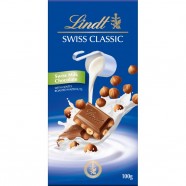 Lindt Swiss Classic млечен лешник 100 гр. 