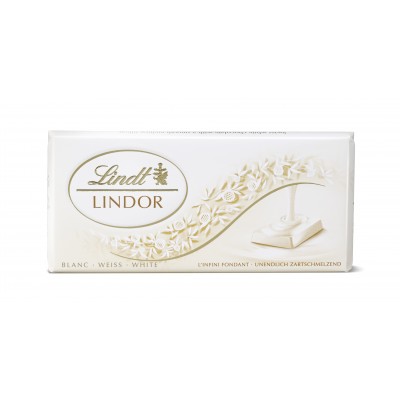 Lindt Lindor бял шоколад 0.100 кг