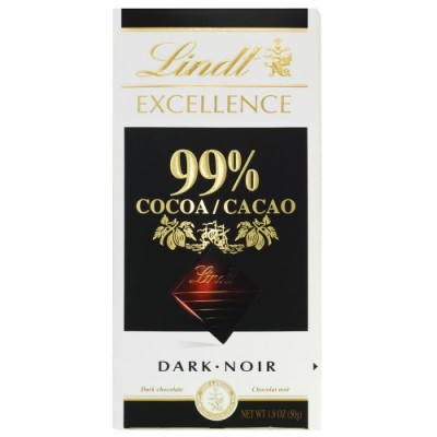 Lindt Excellence натурален шоколад 99% какао 50 гр. 