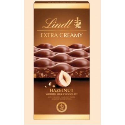 Lindt Extra Creamy шоколад с лешник 80 гр. 