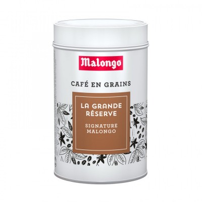 Malongo LA GRANDE RÉSERVE кафе на зърна 0.220 кг. Malongo LA GRANDE RÉSERVE кафе на зърна 0.220 кг.