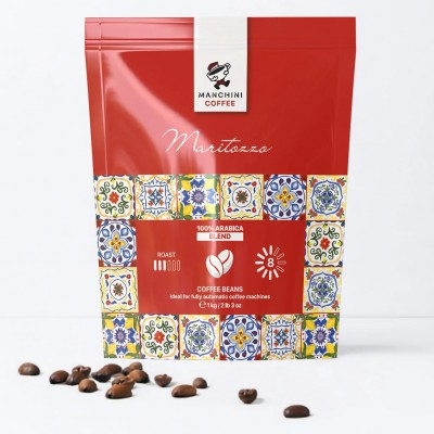 Manchini MARITOZZO 100% Арабика на зърна 1 кг