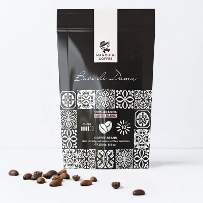 Manchini BACI DI DAMA 100% Арабика на зърна 0.250 кг