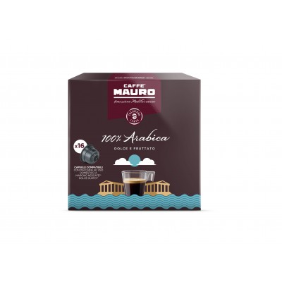 Mauro 100% Arabica DG капсули 16 бр.
