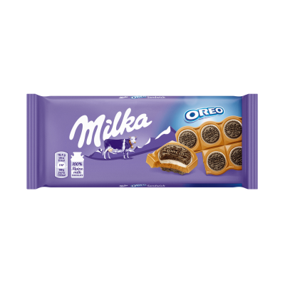 Milka Oreo сандвич шоколад 92 гр.