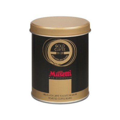 Musetti Gold cuvee кафе на зърна в метална кутия 0.250 кг. Musetti Gold cuvee кафе на зърна в метална кутия 0.250 кг.