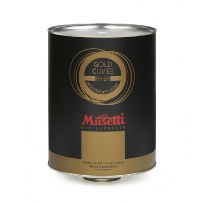 Musetti Gold cuvee кафе на зърна в метален бункер 2 кг.