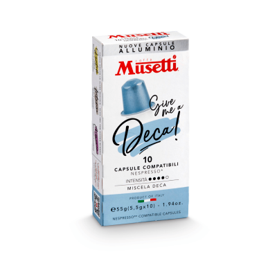 Musetti Deca NS капсули без кофеин 10 бр.