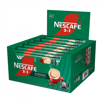 NESCAFE 3in1 Strong 28 бр. в кутия