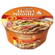 Paldo Bowl Noodle Soup Hot & Spicy инстант рамен с пикантен вкус 0.086 кг.