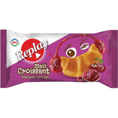 Replay кроасан с крем череша 70 гр.
