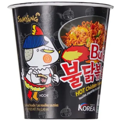 Samyang рамен с вкус на люто пиле със сусам и водорасли 0.070 кг.