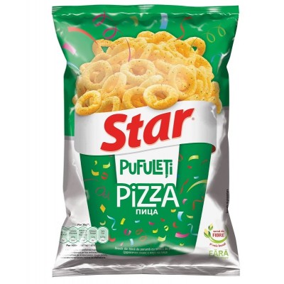 Star Snacks царевични пръчици с пица 80 гр
