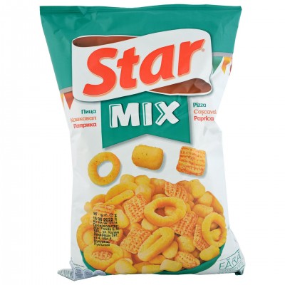 Star Snacks Mix Pizza царевични пръчици 90 гр