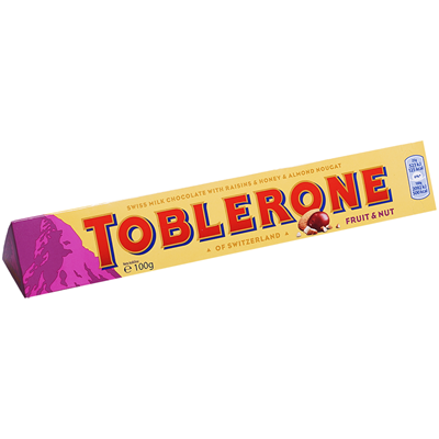 Toblerone плодове и ядки 100 гр.