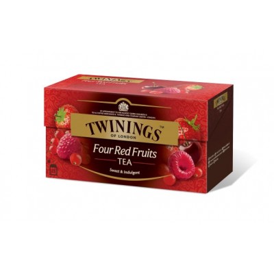 TWININGS Четири червени плода 25 бр.