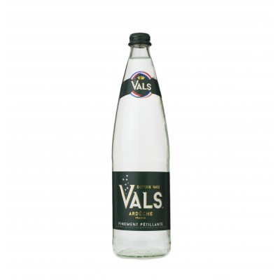 Vals натурална газирана вода стъкло 0.750 л