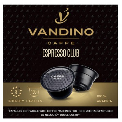 Vandino Espresso Club DG капсули 100 бр.