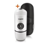 Wacaco Nanopresso Chill White преносима портативна кафемашина за еспресо  + калъф