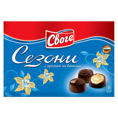 Сезони бонбони ванилия 160 гр.
